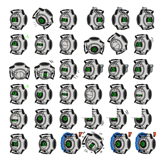 Rick Shimeji Sprite Preview