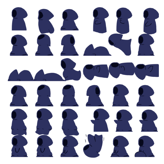 River Person Shimeji Sprite Preview