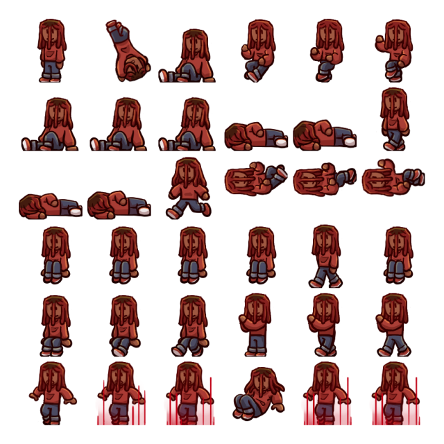 Rowan Shimeji Sprite Preview