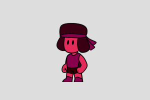 Ruby Shimeji featured image – free desktop pet from Steven Universe