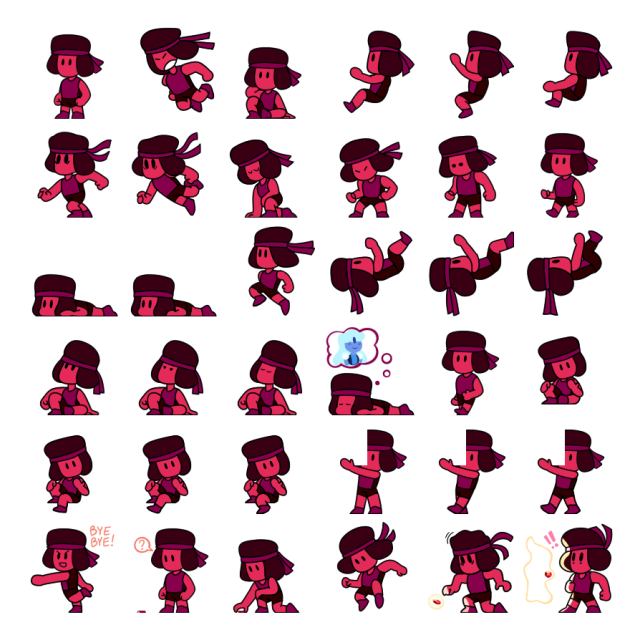 Ruby Shimeji Sprite Preview