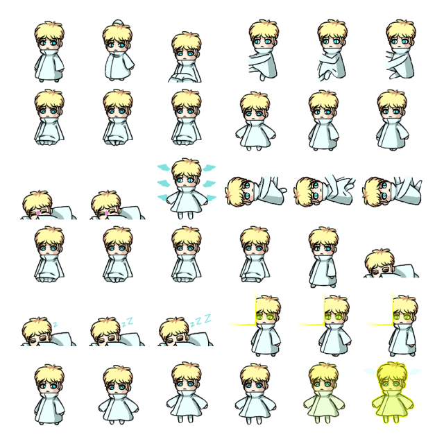Ryo Shimeji Sprite Preview