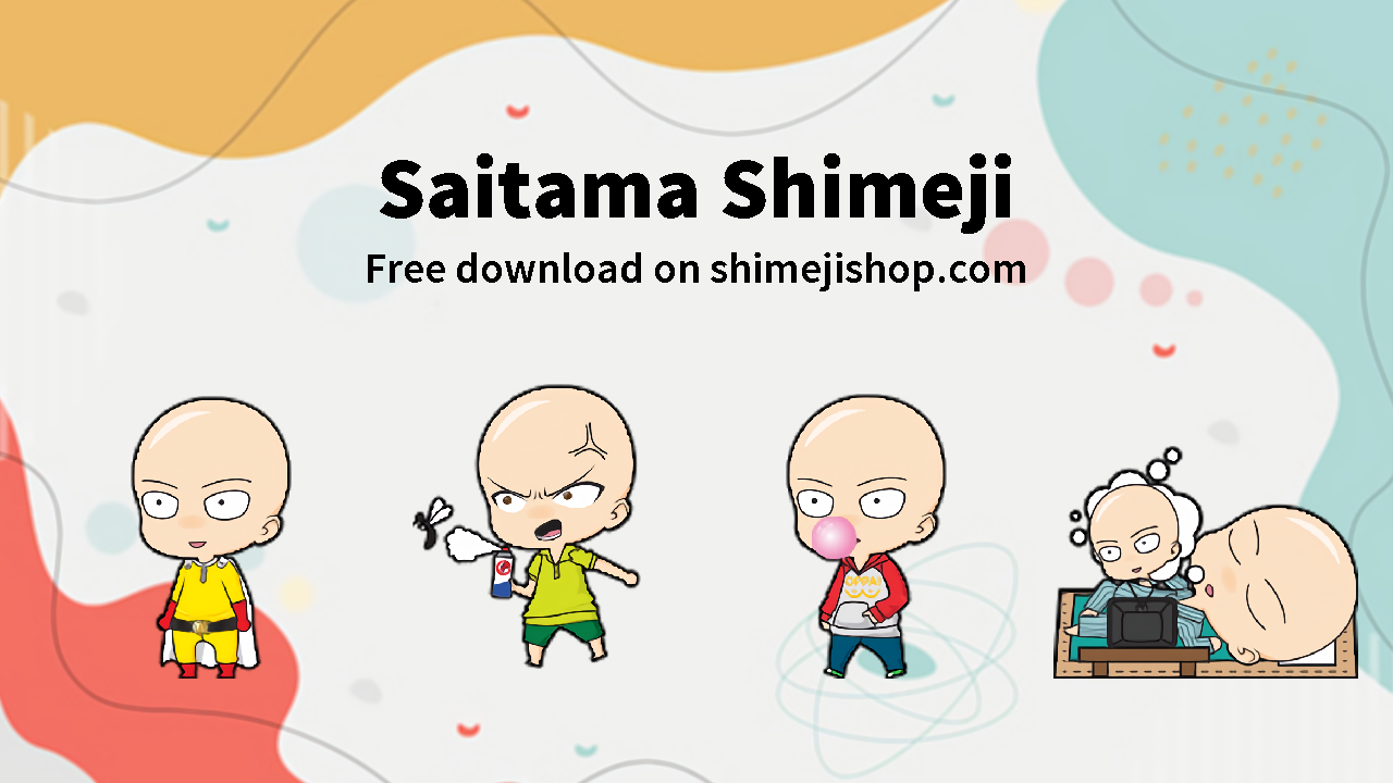 Saitama Shimeji Cover