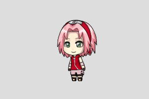 Sakura Shimeji featured image – free desktop pet from Naruto
