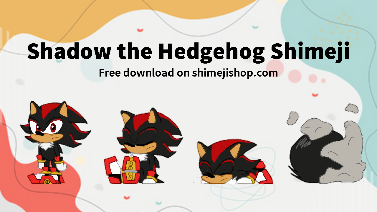 Shadow the Hedgehog Shimeji Cover
