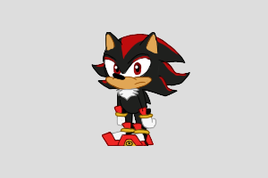 Shadow the Hedgehog Shimeji featured image – free desktop pet from Sonic