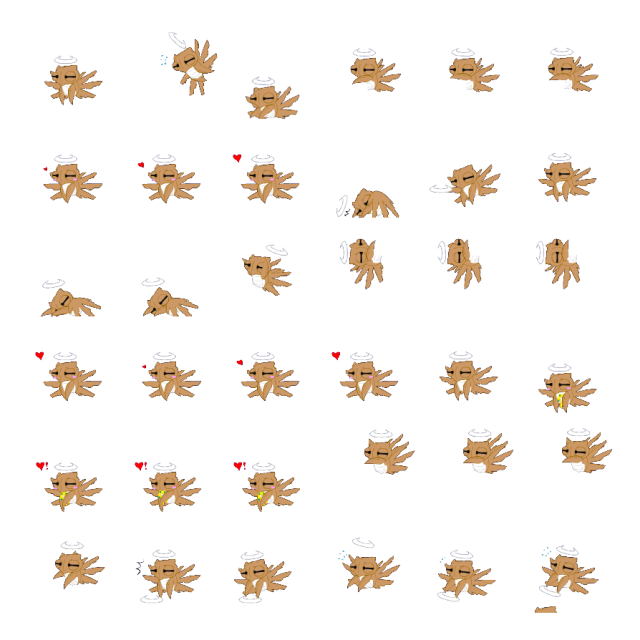 Shedinja Shimeji Sprite Preview