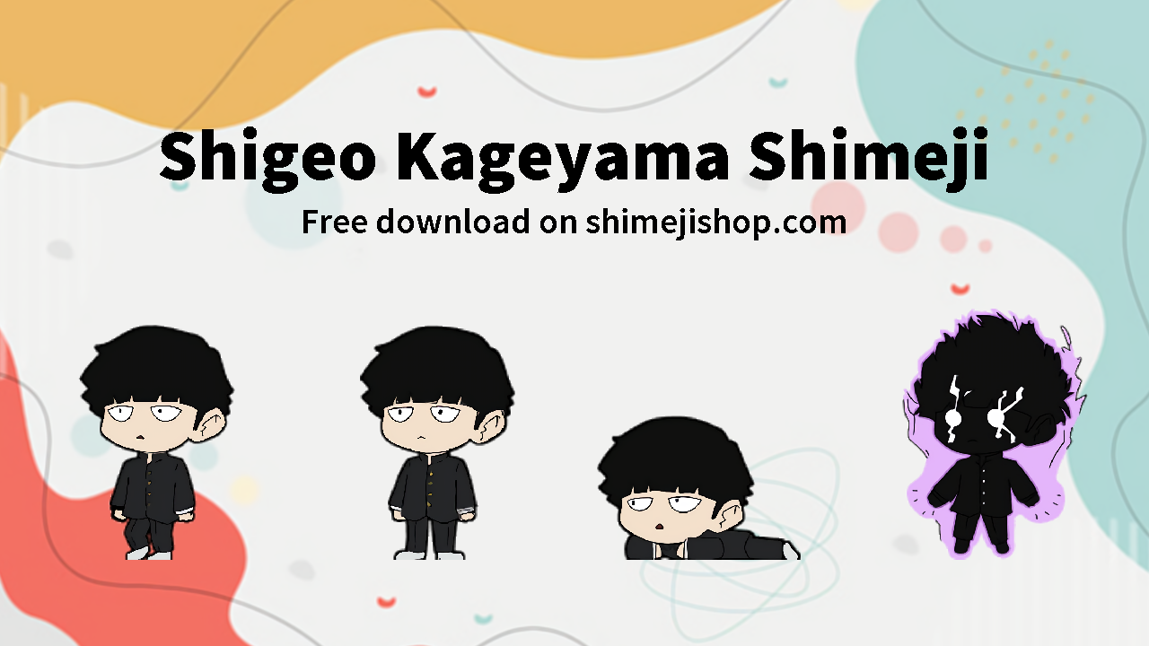 Shigeo Kageyama Shimeji Cover