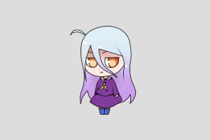 Shiro Shimeji featured image – free desktop pet from No Game No Life