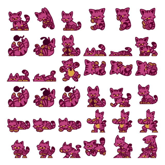 Shlubby Shimeji Sprite Preview
