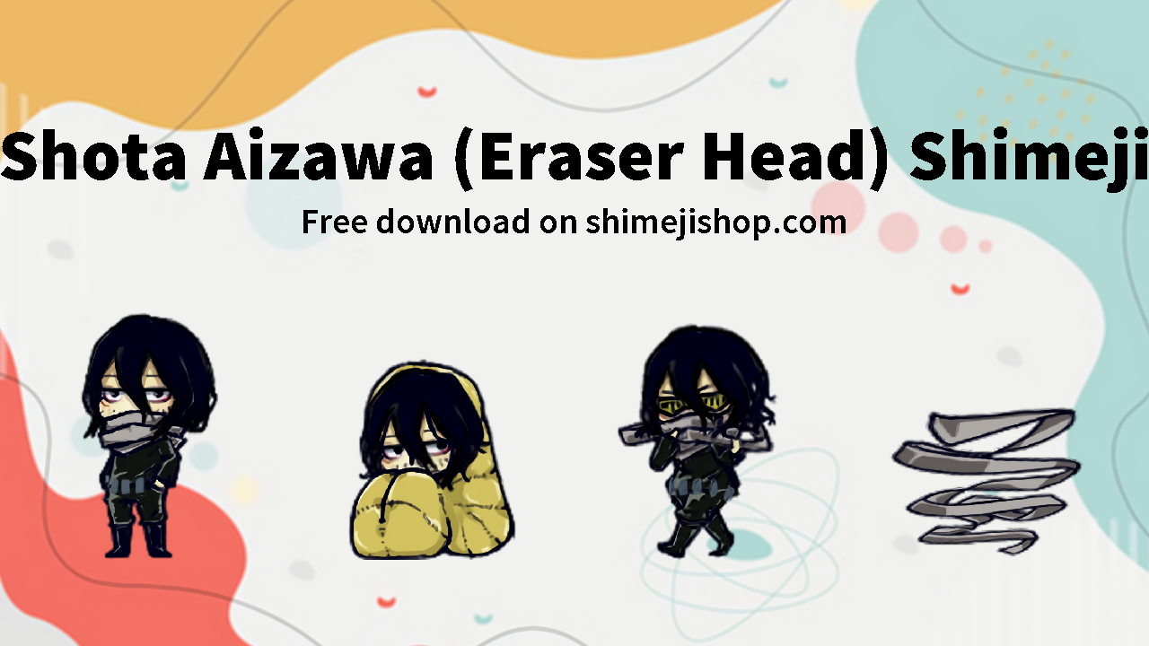 Shota Aizawa (Eraser Head) Shimeji Cover