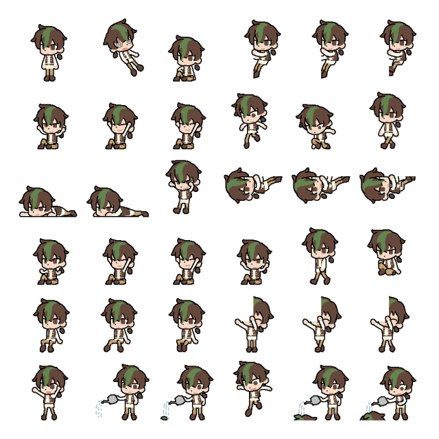 SmalishBeans Shimeji Sprite Preview