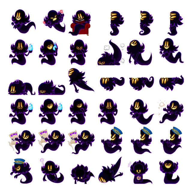 Snatcher Shimeji Sprite Preview