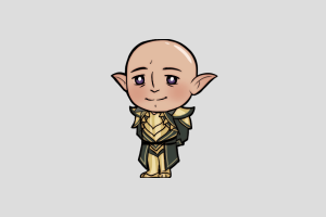Solas Shimeji featured image – free desktop pet from Dragon Age