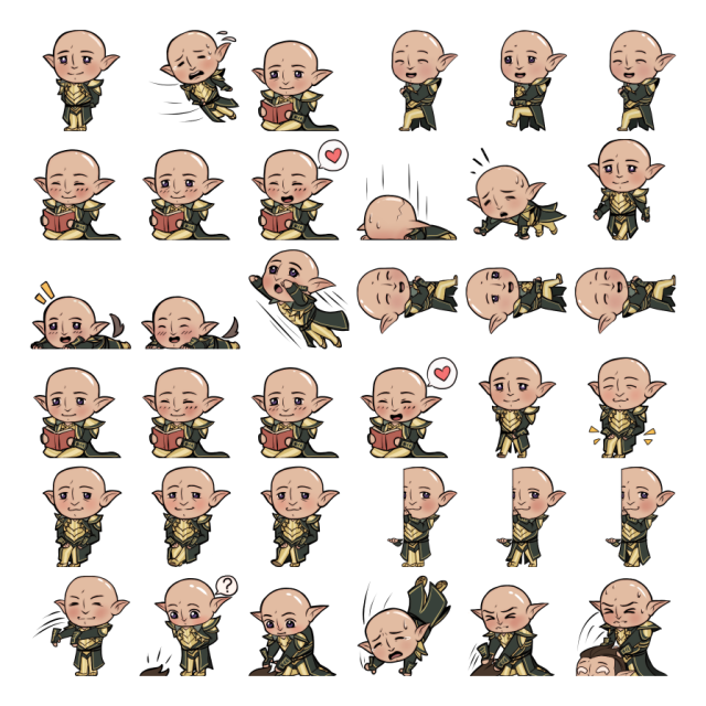 Solas Shimeji Sprite Preview