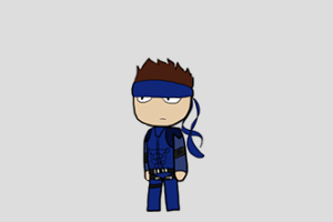 Solid Snake Shimeji featured image – free desktop pet from Metal Gear Solid