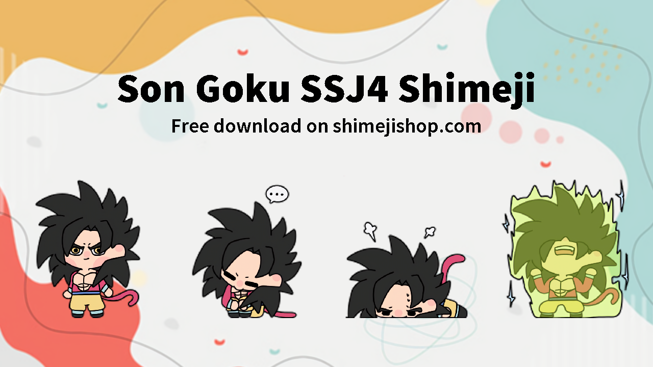 Son Goku SSJ4 Shimeji Cover