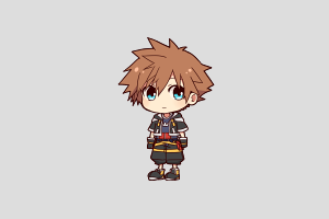 Sora Shimeji featured image – free desktop pet from Kingdom Hearts