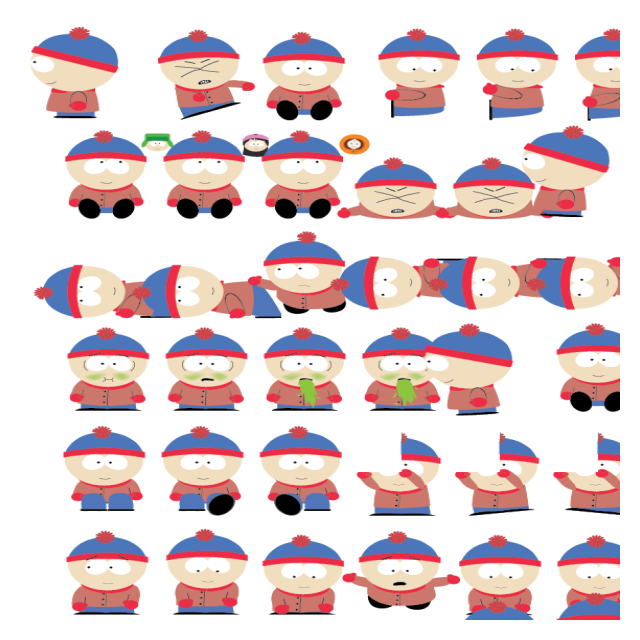 Stan Shimeji Sprite Preview