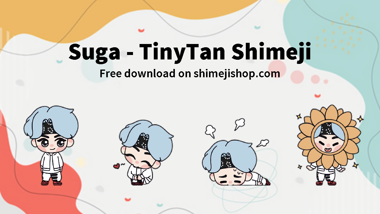 Suga - TinyTan Shimeji Cover