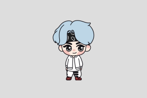 Suga - TinyTan Shimeji featured image – free desktop pet from BTS (Bangtan Boys)