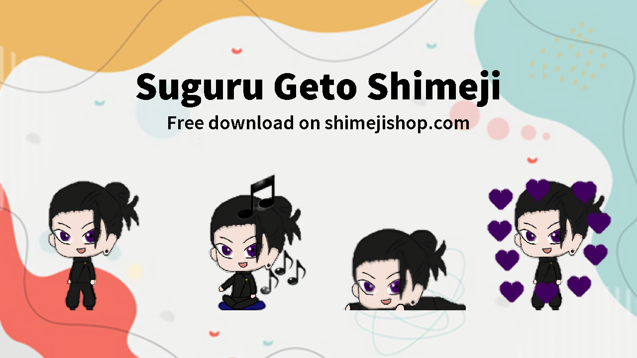 Suguru Geto Shimeji Cover