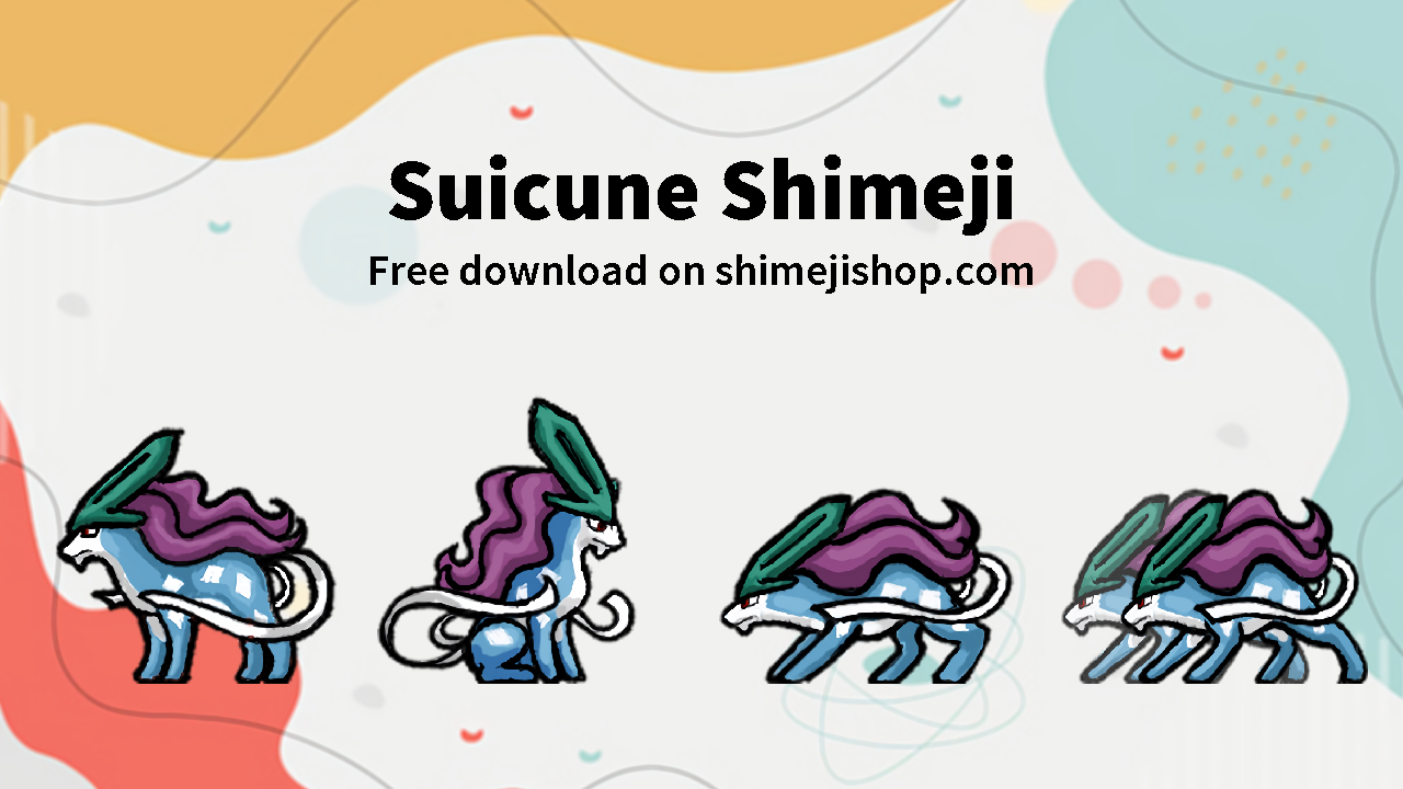 Suicune Shimeji Cover