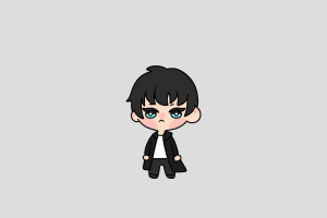 Sung Jinwoo Shimeji featured image – free desktop pet from Solo Leveling