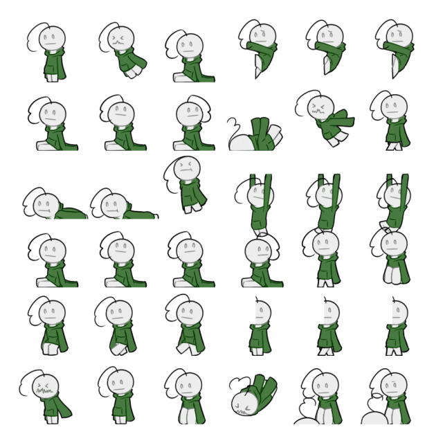Sup Guy (Cryaotic) Shimeji Sprite Preview