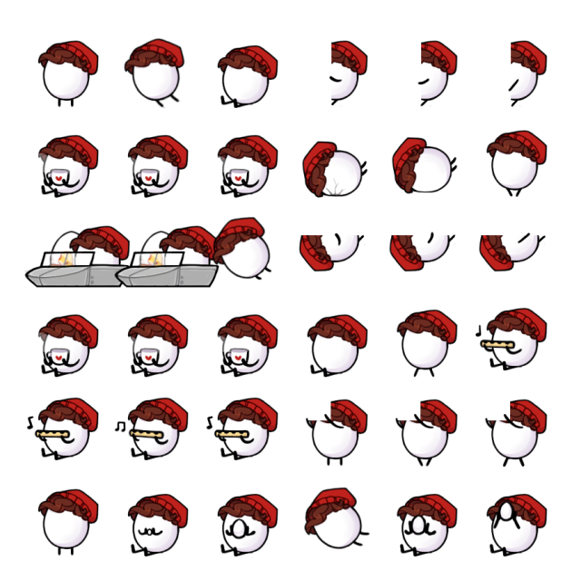 Tallulah Shimeji Sprite Preview