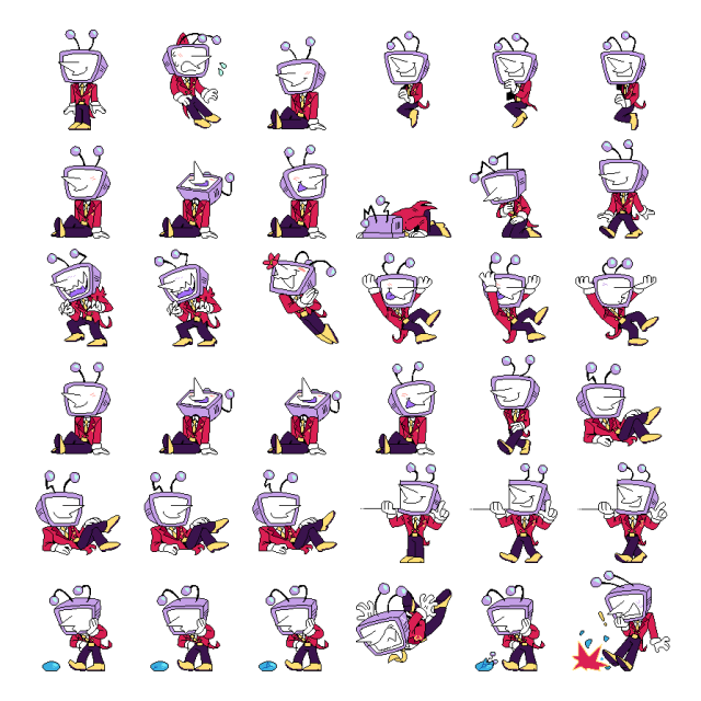 Tenna Shimeji Sprite Preview