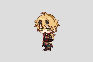 Thoma Shimeji featured image – free desktop pet from Genshin Impact