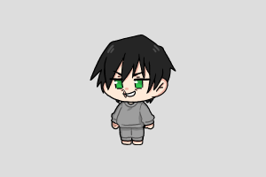 Toji Fushiguro Shimeji featured image – free desktop pet from Jujutsu Kaisen