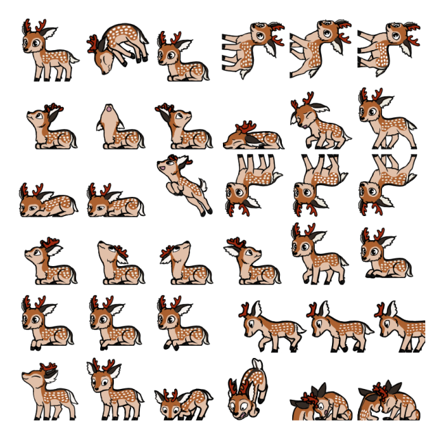 Tommy Shimeji Sprite Preview