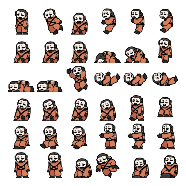 Tragedy Shimeji Sprite Preview