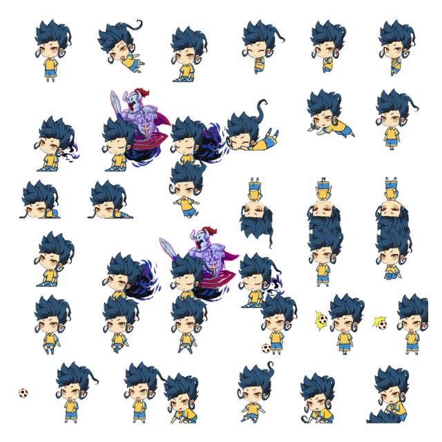 Tsurugi Kyousuke Shimeji Sprite Preview