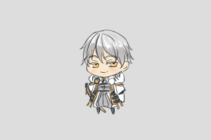 Tsurumaru Kuninaga Shimeji featured image – free desktop pet from Touken Ranbu