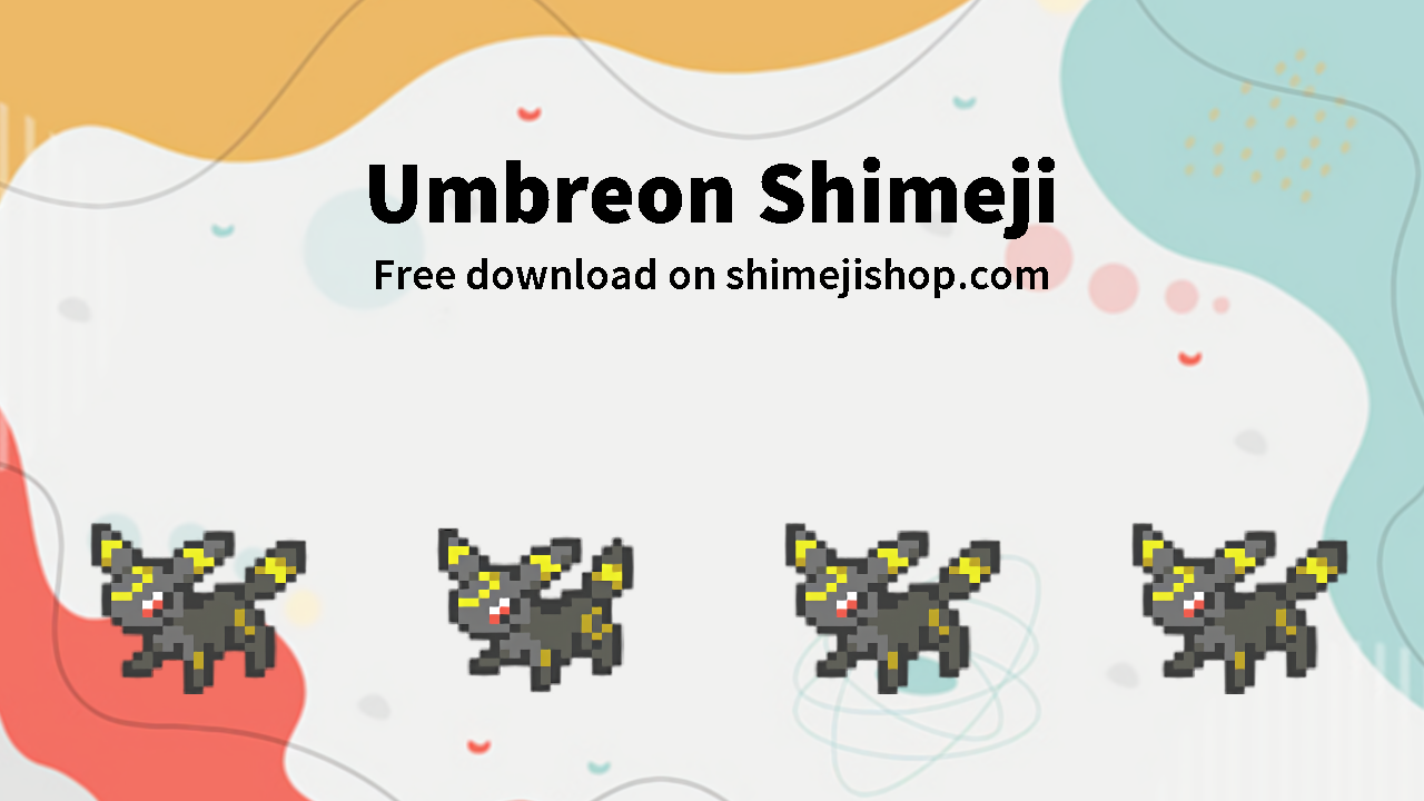 Umbreon Shimeji Cover