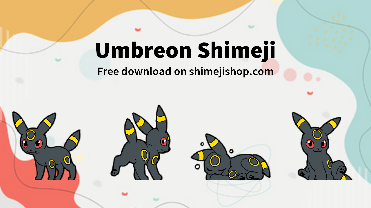 Umbreon Shimeji Cover