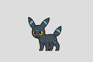 Umbreon Shiny Shimeji featured image – free desktop pet from Pokemon