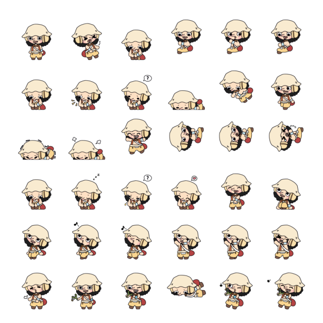 Usopp Shimeji Sprite Preview