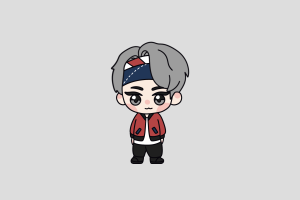V - TinyTan Shimeji featured image – free desktop pet from BTS (Bangtan Boys)