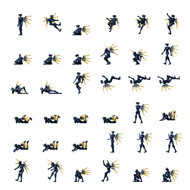 V1 Shimeji Sprite Preview