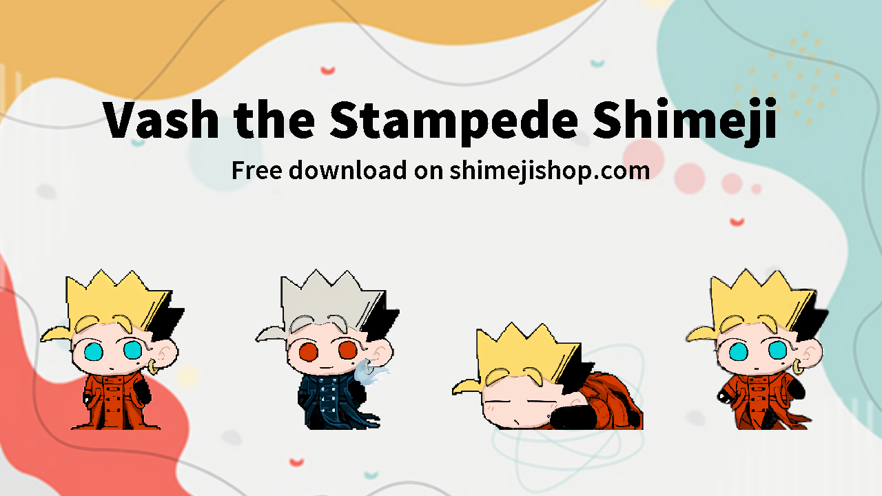 Vash the Stampede Shimeji Cover