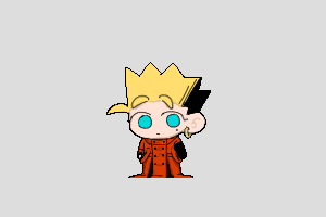 Vash the Stampede Shimeji featured image – free desktop pet from Trigun