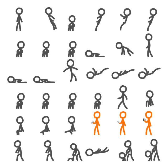 Victim Shimeji Sprite Preview