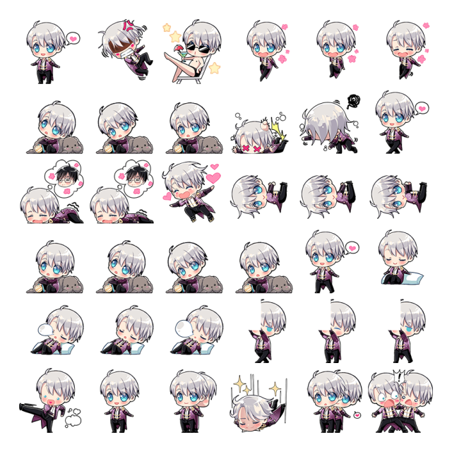 Viktor Shimeji Sprite Preview
