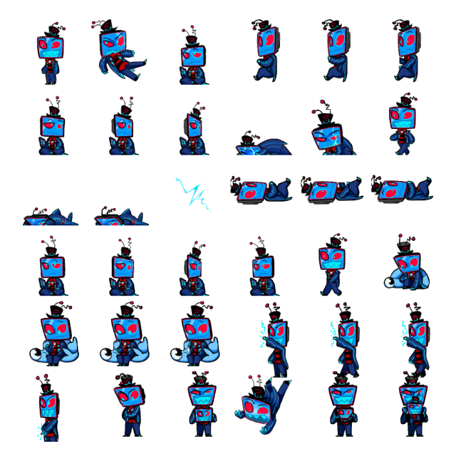 Vox Shimeji Sprite Preview