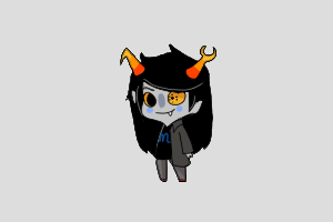 Vriska Shimeji featured image – free desktop pet from Homestuck