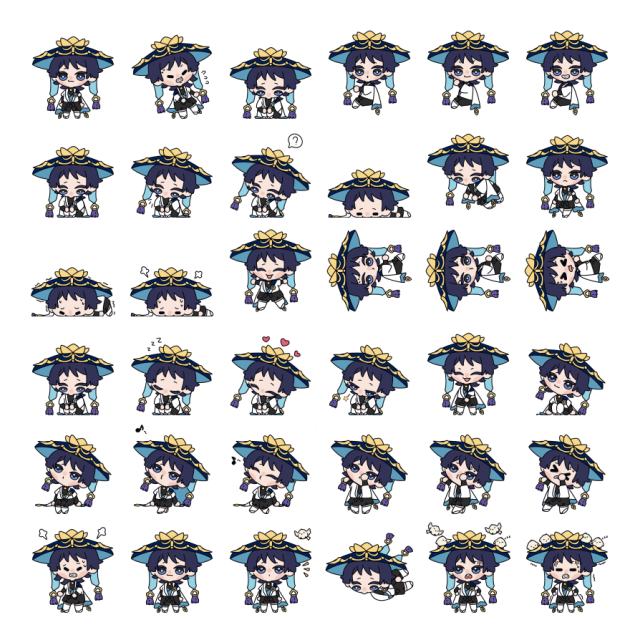 Wanderer Shimeji Sprite Preview